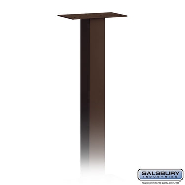 Standard Mailbox Post - In-Ground Mounted - Bronze